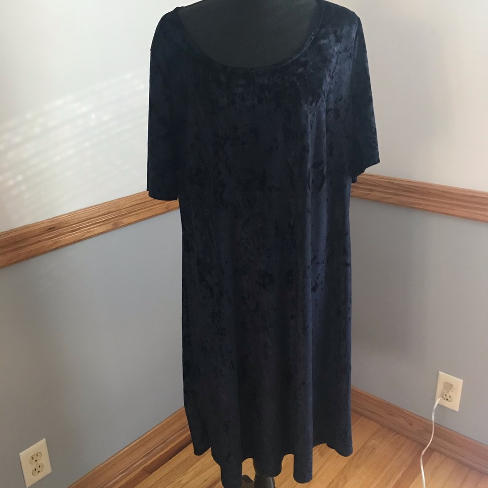 Westport 1962 plus size velour dress